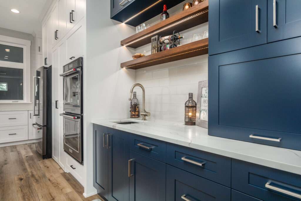 Kitchen example of proper cabinet care