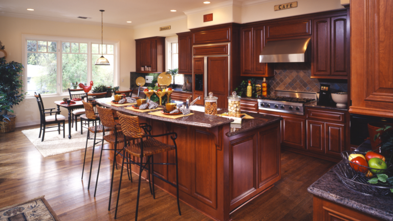 Beautiful cherry kitchen