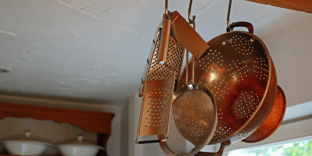 Copper kitchen tools