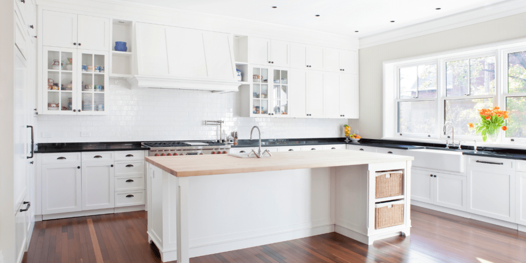 Kitchen Island Adds More Workspace