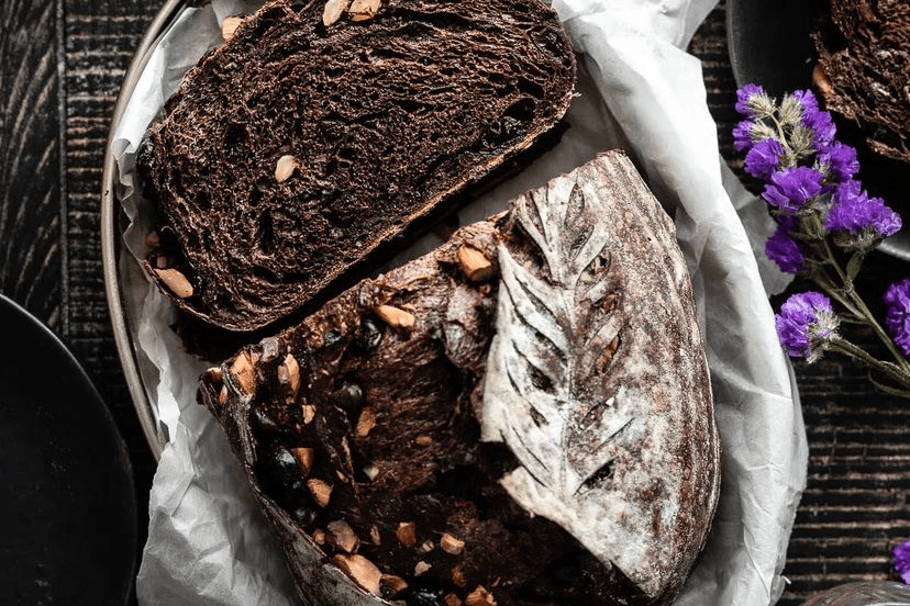 chocolate sourdough bread