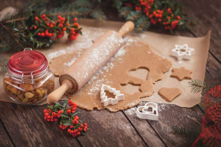 Christmas gingerbread cookies